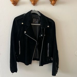 Genuine suede leather Van Palma jacket